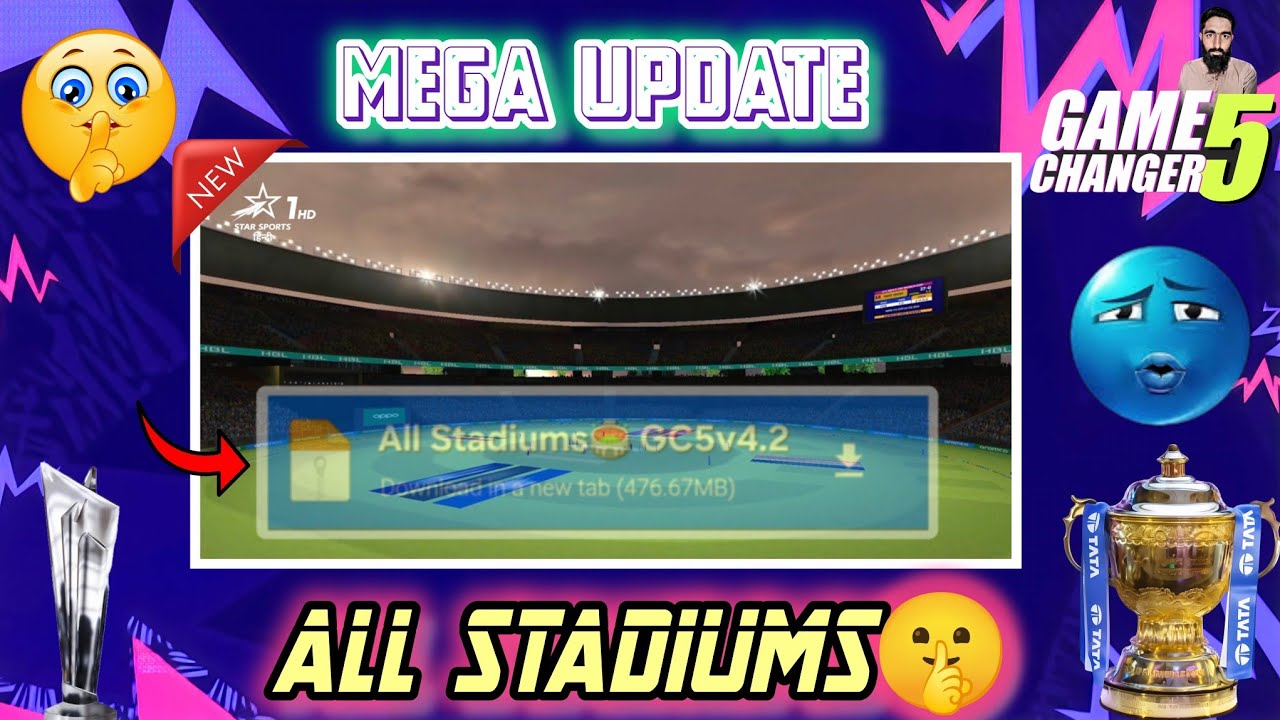 Game Changer 5 V4.2 | All Stadiums🏟 | Mega Update💥 | Full Review❤️‍🔥 | 18 Hidden Features🤯
