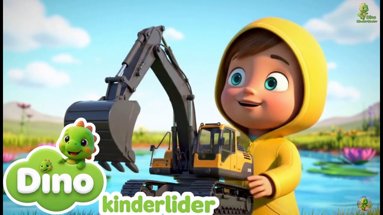 🎵 Das Bauernhof Lied & Summ, summ, Bienchen! Lustige Kinderlieder mit Dino Kinderlieder ✨