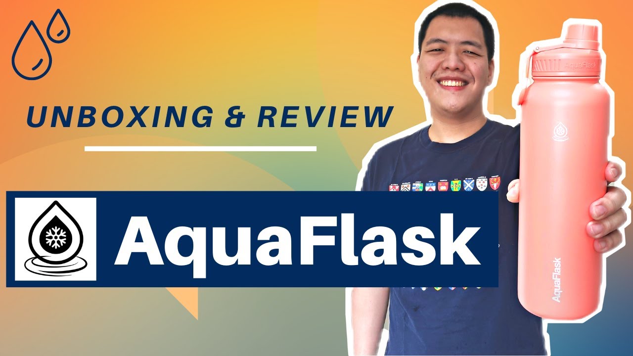 Бутылка для питьевой воды AQUAFLASK с широким горлом и вакуумной изоляцией из нержавеющей стали —...