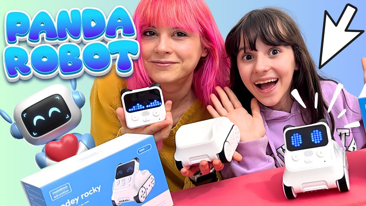 Codey Rocky: Panda Robot da programmare!