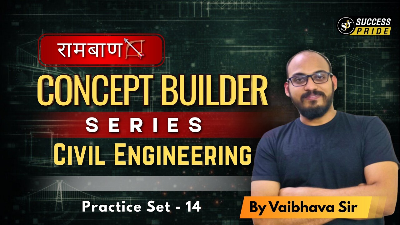 All AE/JE Exams Practice I Civil Engineering Classes for Competitive Exams I Vaibhava Sir