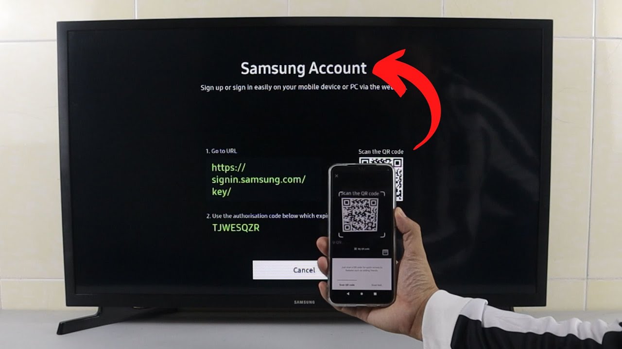 Jak założyć konto w telewizorze Samsung Smart TV za pomocą smartfona