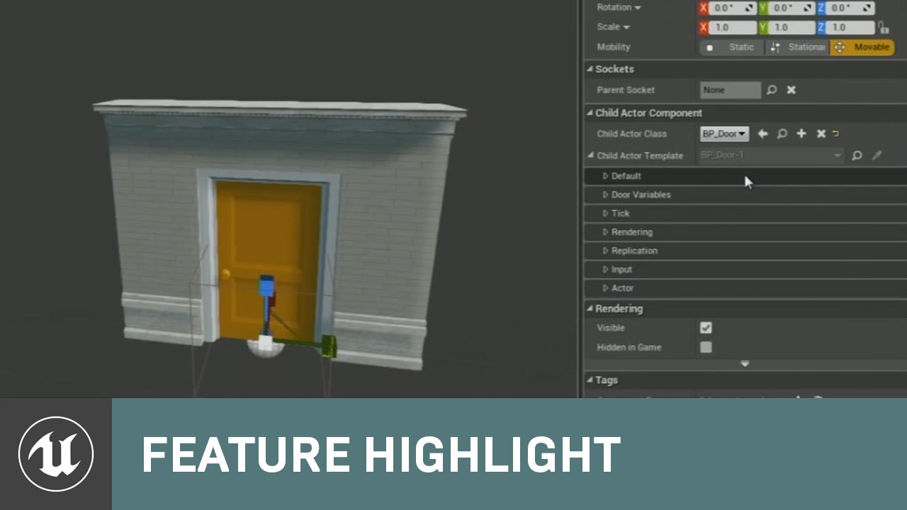 Child Actor Templates | Feature Highlight | Unreal Engine