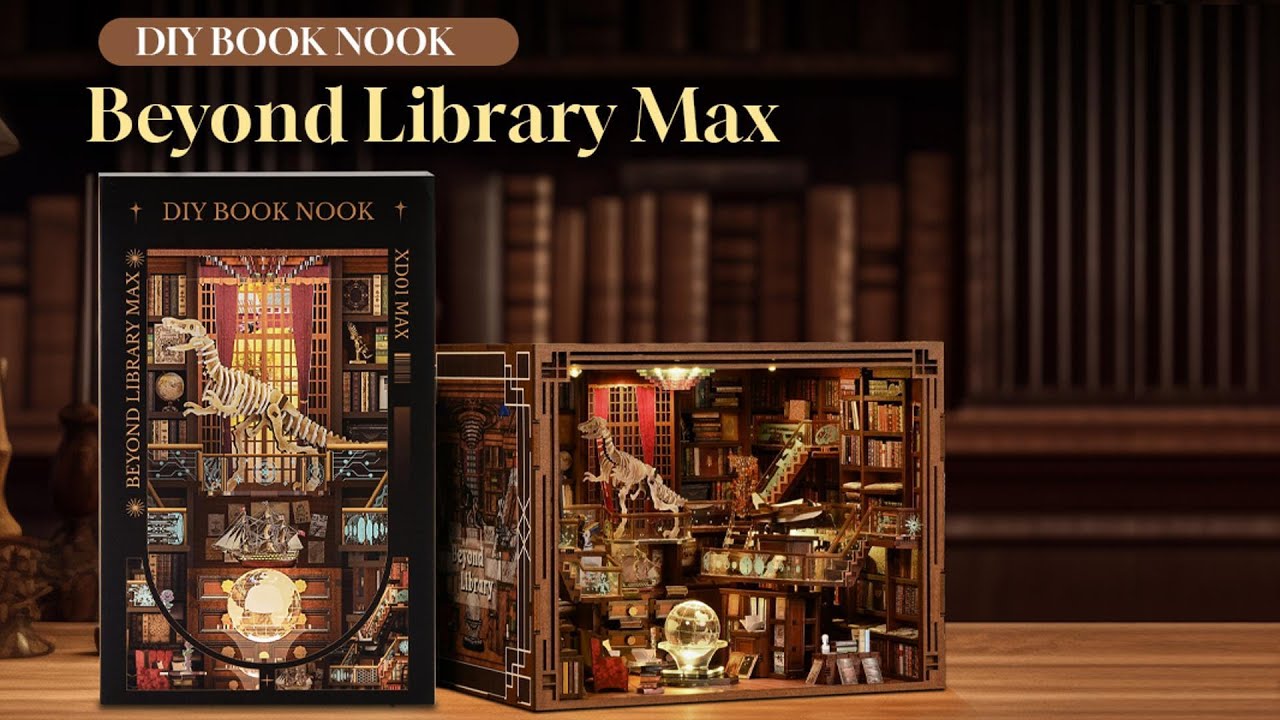 Book Nook Beyond Library Max Building & Display