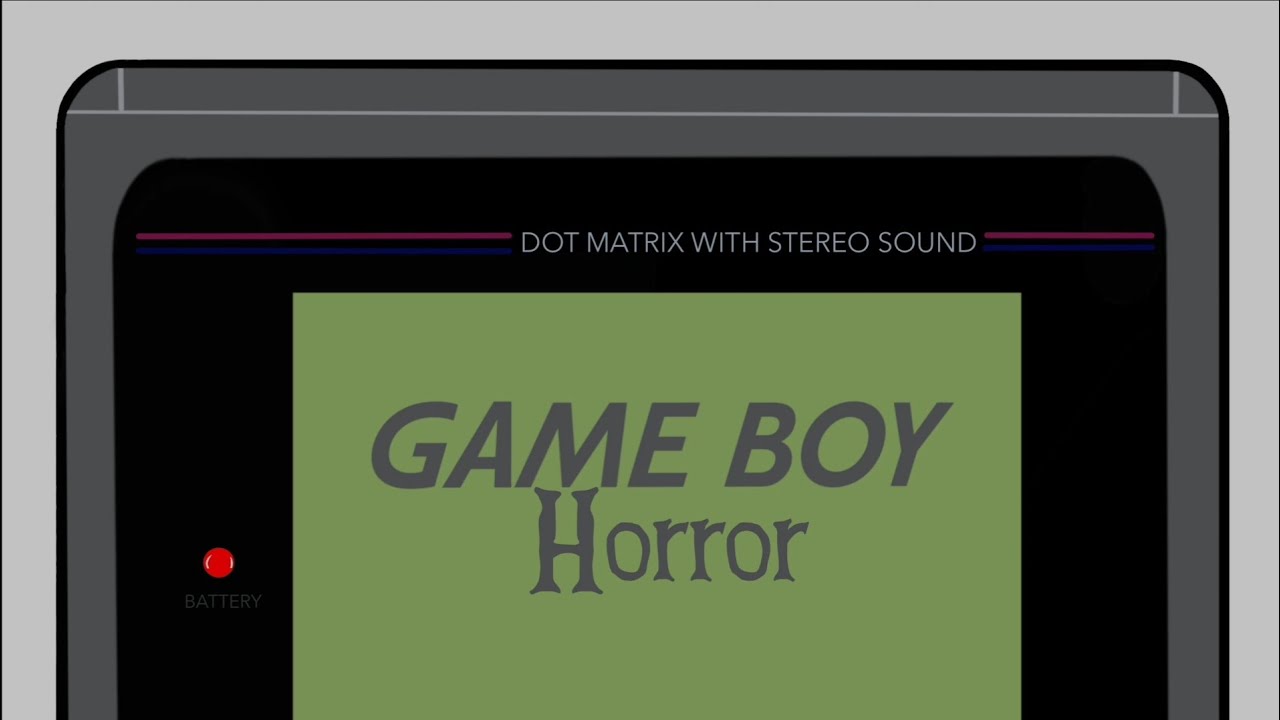8 Bit Horror On The Original Gameboy