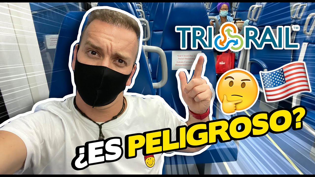 ¿Por qué este TREN de MIAMI MUY POCOS lo usan? TRI-RAIL - Oscar Alejandro