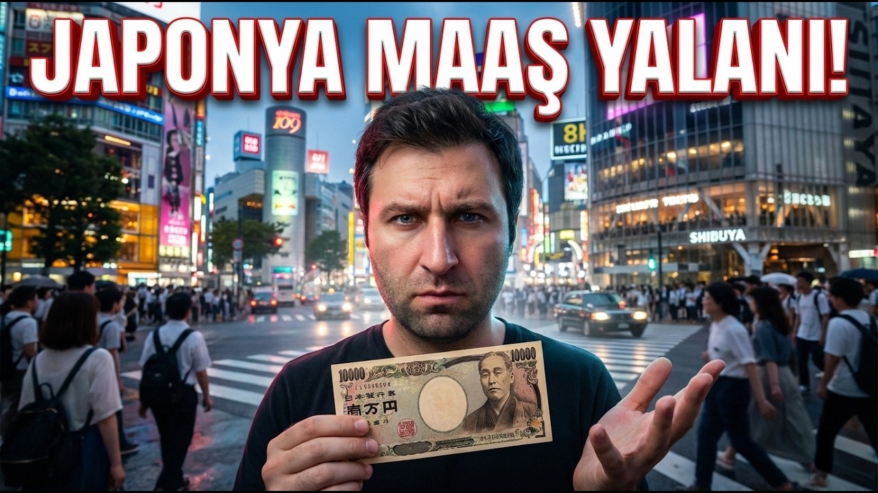 Japonya’da Maaş Yalanlarına İnanmayın! (Günlük 20.000 Yen Gerçek mi?)