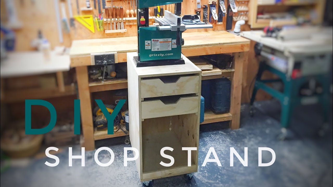 DIY Mobile Bandsaw Stand