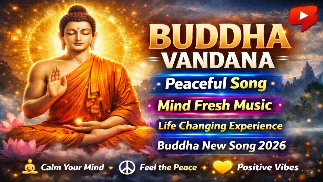 New Buddha Peace Song 2026 🪷 | dhamma| Devotional Song| Buddha Meditation Music