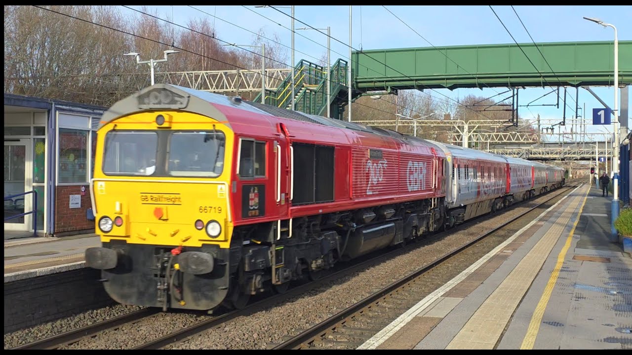 Action Packed Day at Sandbach with Inspiration Train and many more
