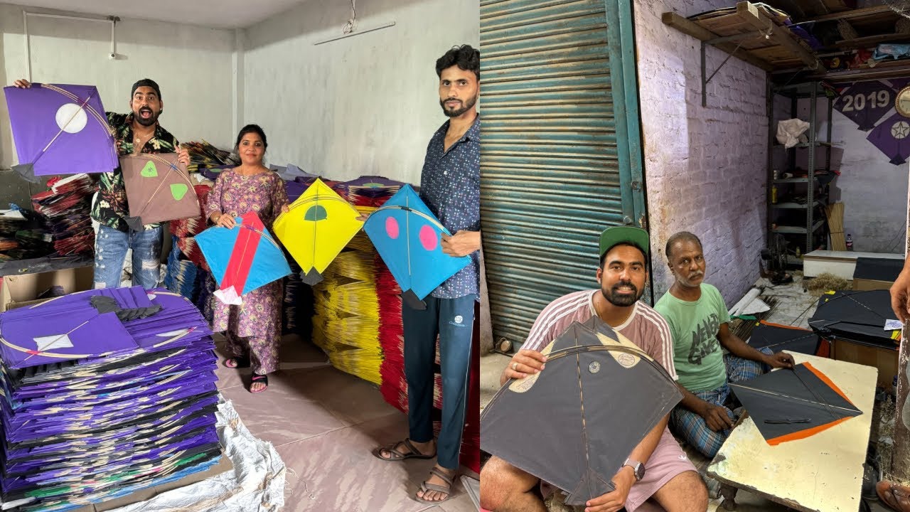 Muradabadi Fighter Kite 😱 - 1 Lakh rs ka kite stash lene Moradabad Aagye *BEST KITES OF INDIA*