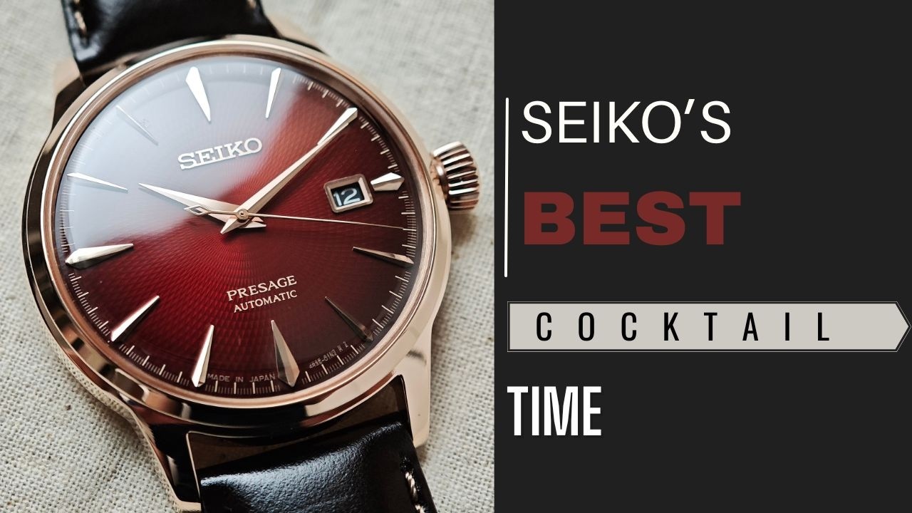 Гранатовый циферблат, способный составить конкуренцию Grand Seiko? Обзор Seiko Presage SRPL96J «C...