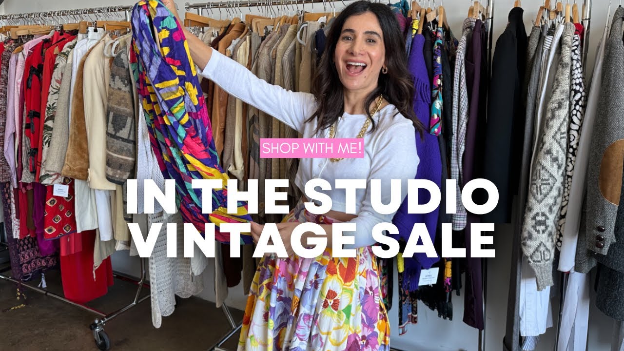 SHOP WITH ME! VINTAGE SHOWROOM SALE! 