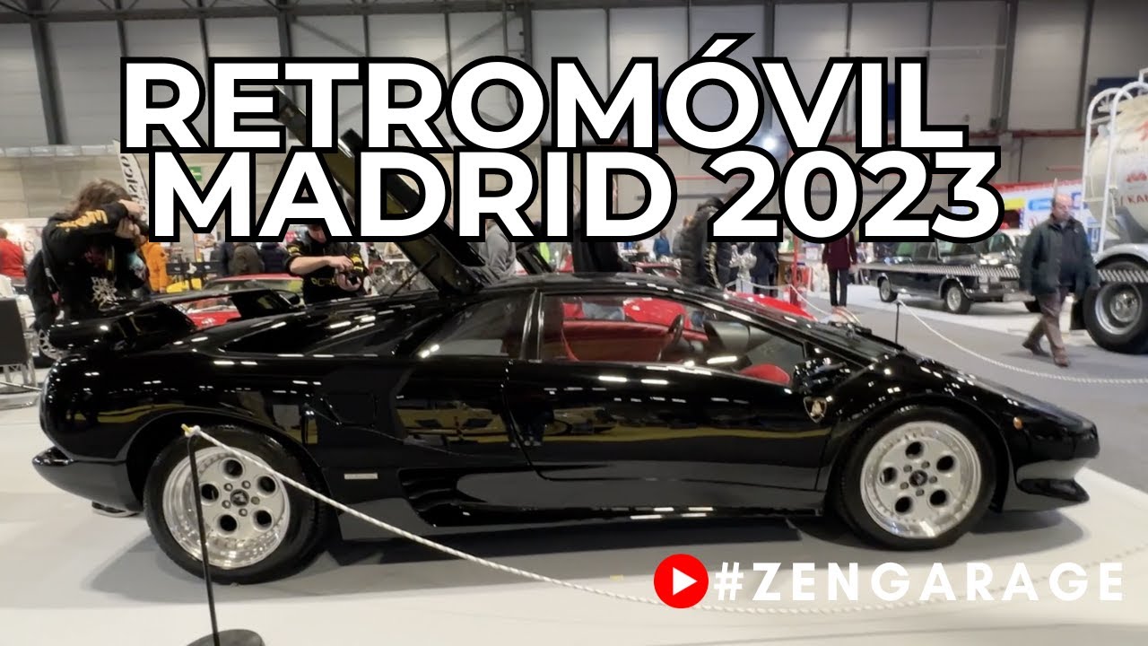 💃💃 Visita guiada al RETROMÓVIL Madrid 2023 - ZenGarage 💃💃