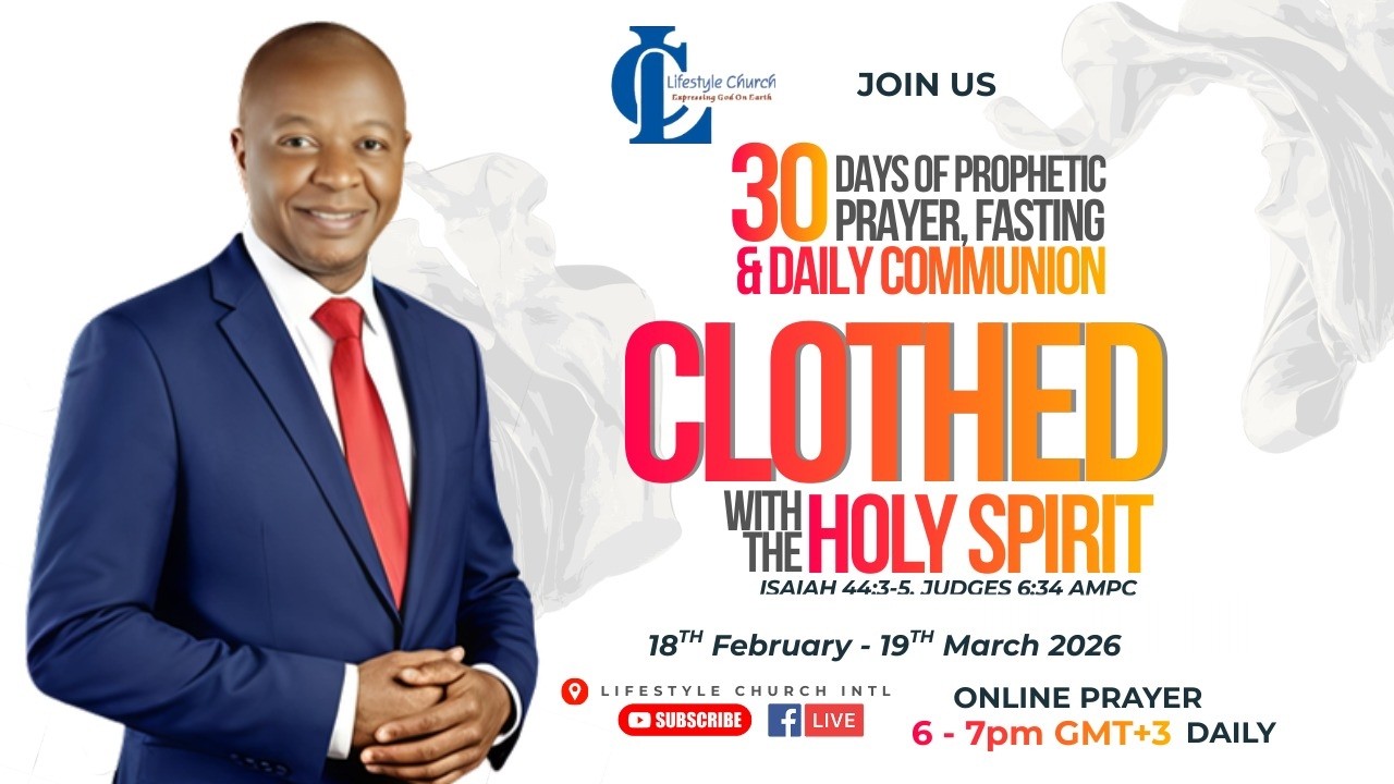 Day 20 | 30 Days of Prophetic Prayer, Fasting & Daily Communion | Clothed With The Holy Spirit