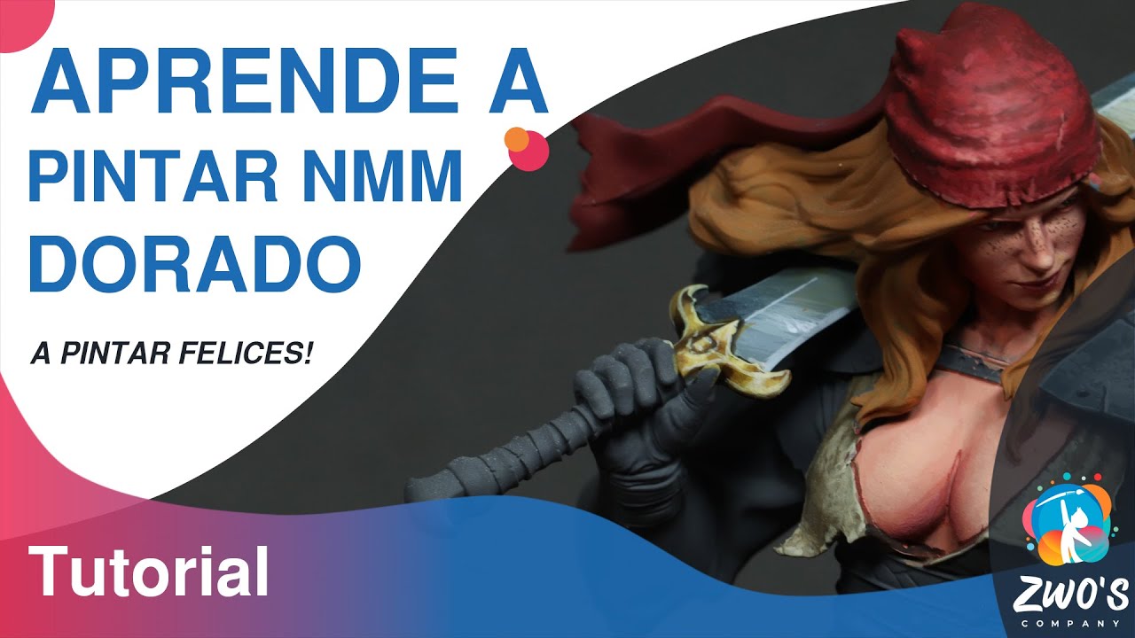 ✨ Cómo pintar NMM Dorado Sencillo|| Pintar Miniaturas