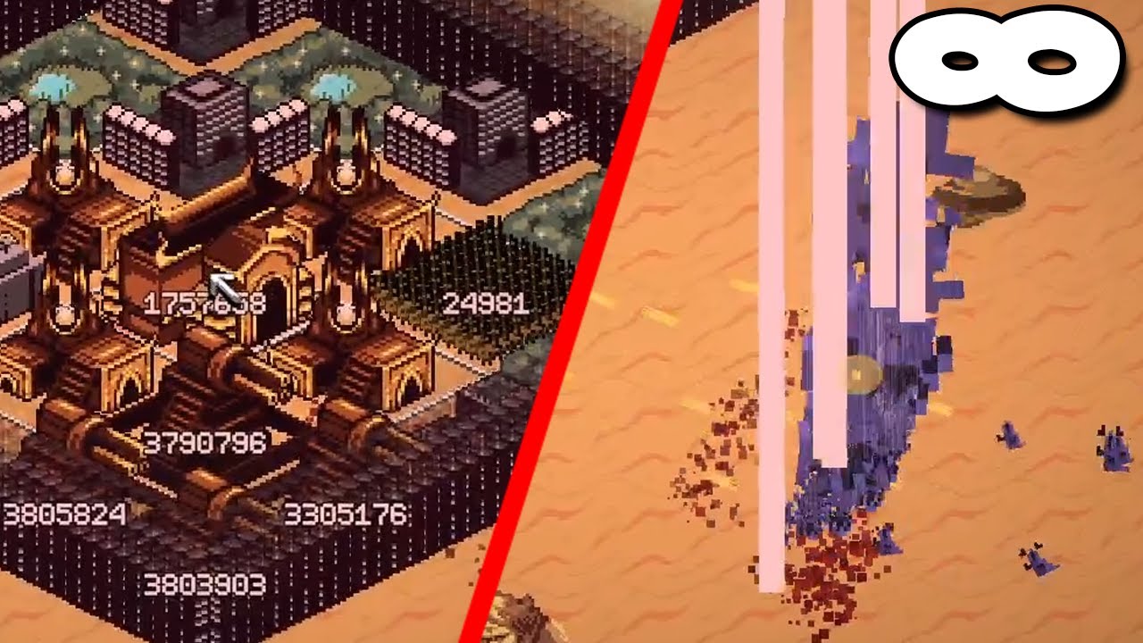 Making My STARTER Base Do INFINITY Damage Hundreds Of Times A Second