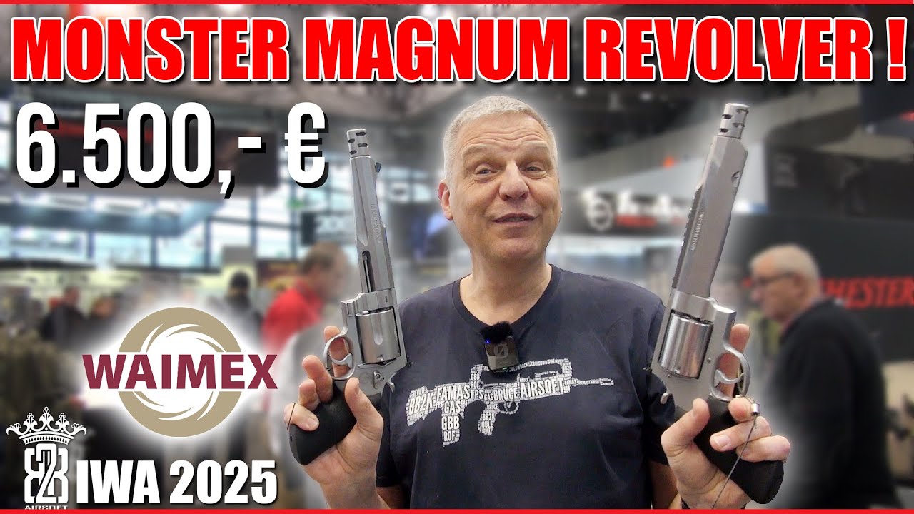 Monster Magnum Revolver , Pistolen und Flinten  - WAIMEX IWA 2025