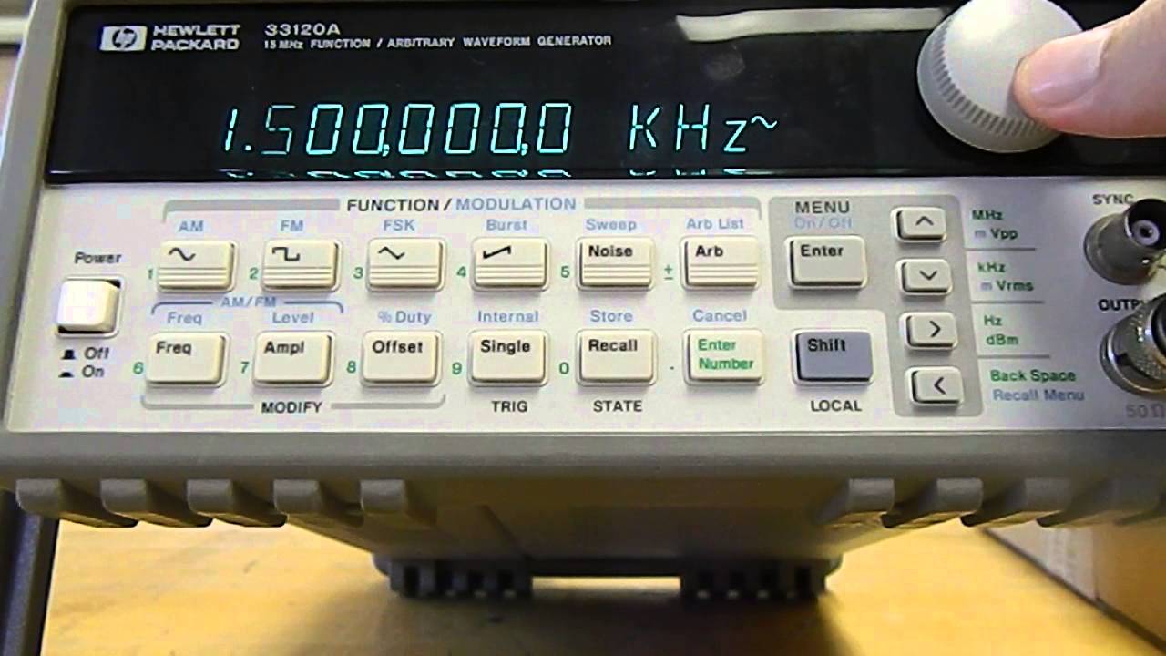 HP Function Generator Tutorial - How To Ep. 18