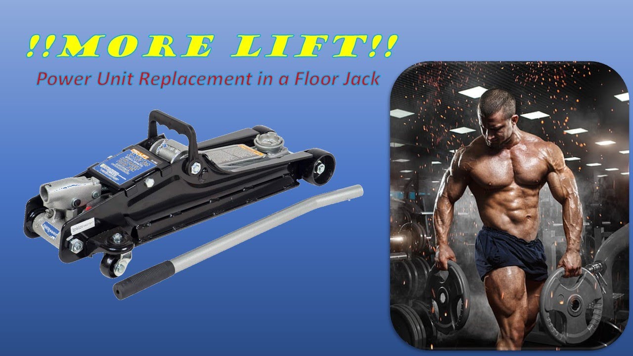Replacing Power Unit on hydraulic floor jack - We Need More Power, Mr. Scott!