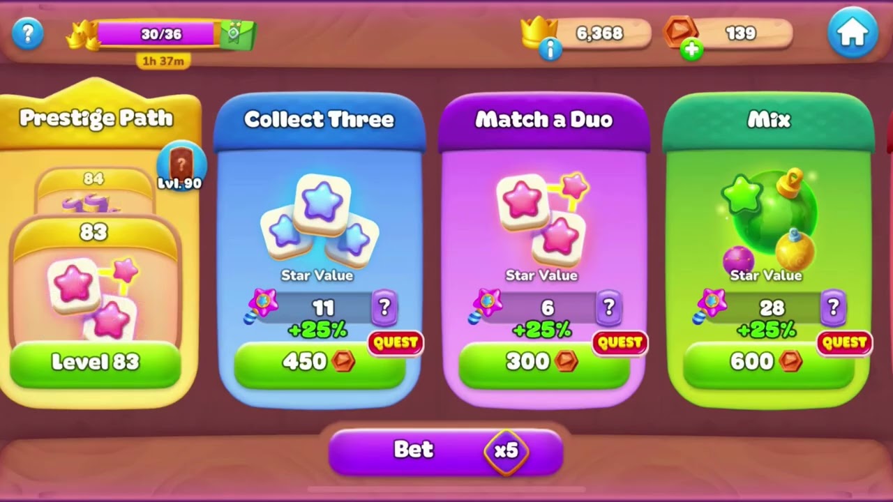 Tile Seasons Prestige Path: Levels 81-85 Gameplay/Tutorials #mobilegame #gamingvideos #ios #android