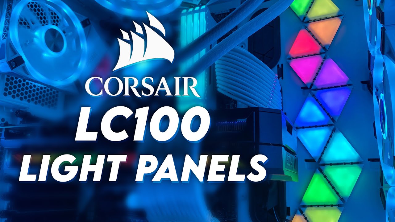 Световые панели Corsair iCUE LC100 | Распаковка и обзор