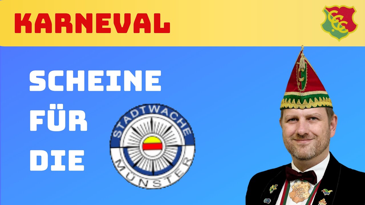 Karneval: Scheine für die Stadtwache