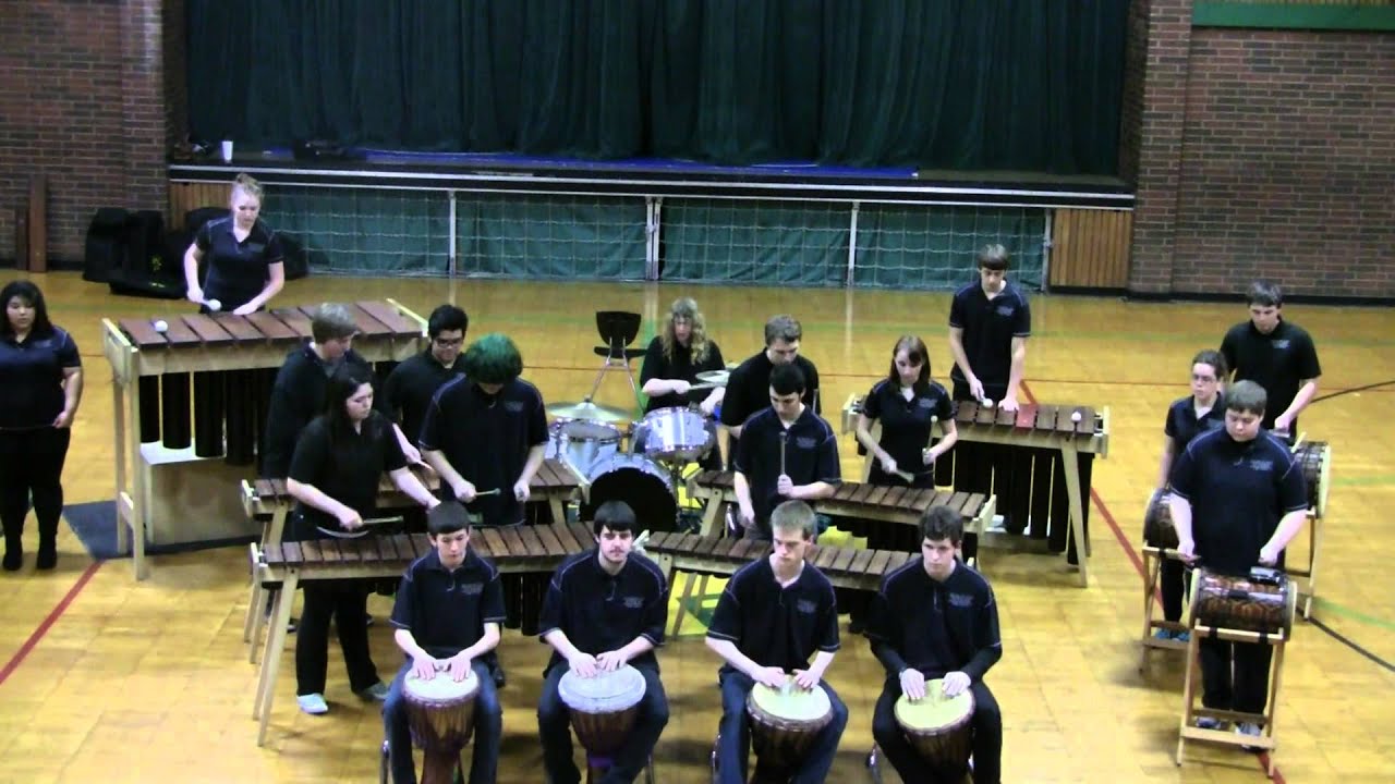 Senor Hobkins' Last Dance - Springwater Trail High School Marimba Band - 2014-2015