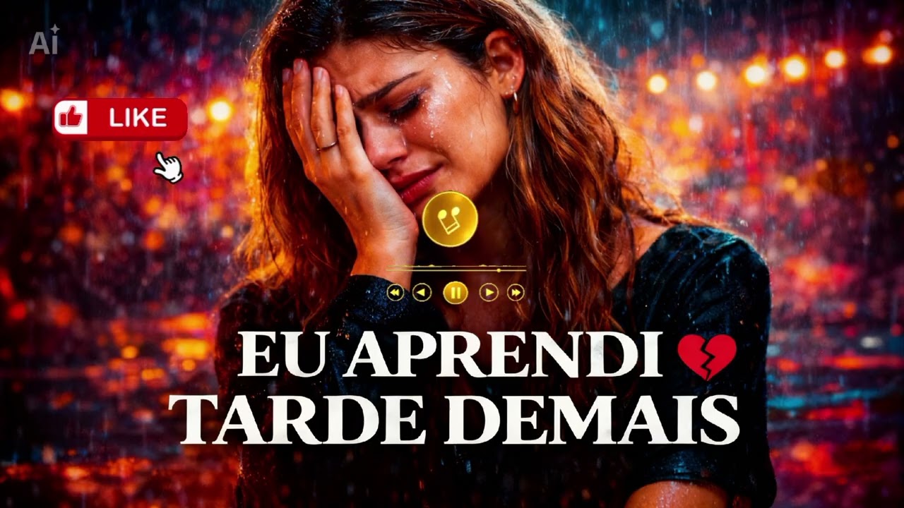 Eu Aprendi Tarde Demais – Sertanejo Sofrência Feminino