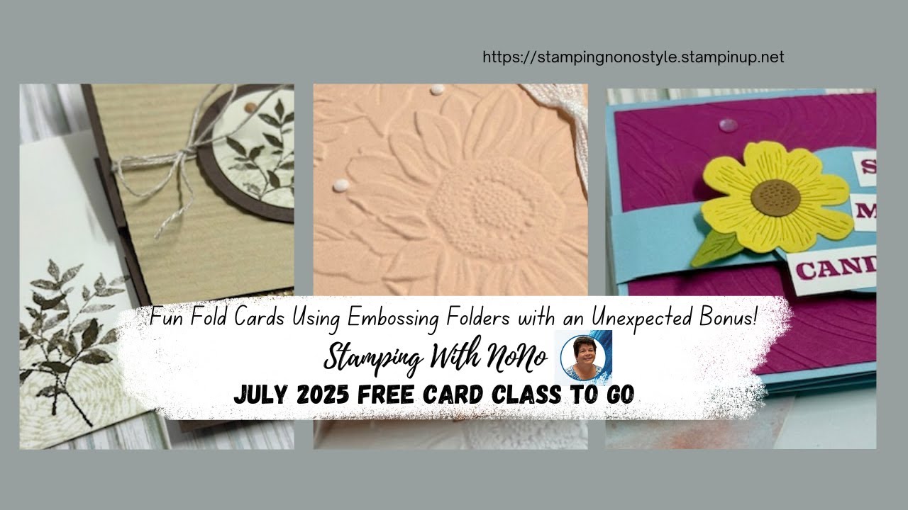 July 2025 Free Card Class to Go Tutorial
