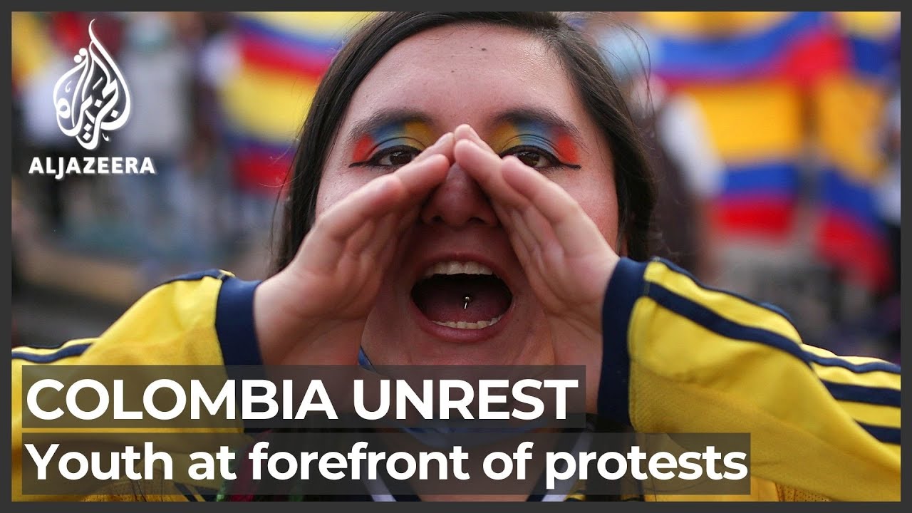 Colombia unrest: Youth at forefront of anti-government protests