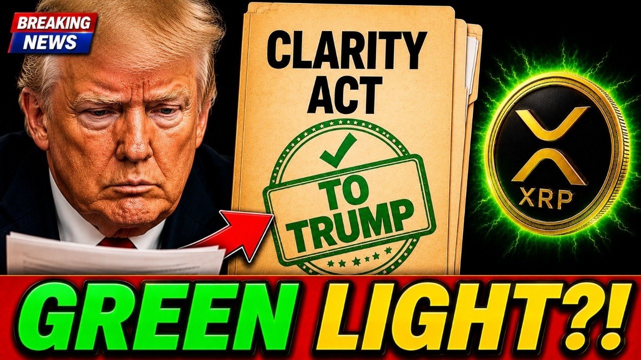 XRP Just Got a Green Light? Two Senators Sent This to Trump's Desk &mdash; Watch Now