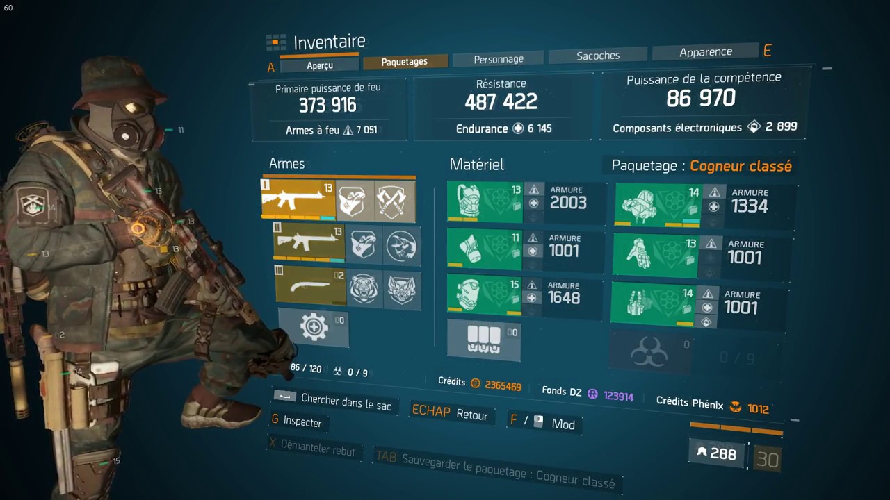 THE DIVISION BUILD PVP COGNEUR FR