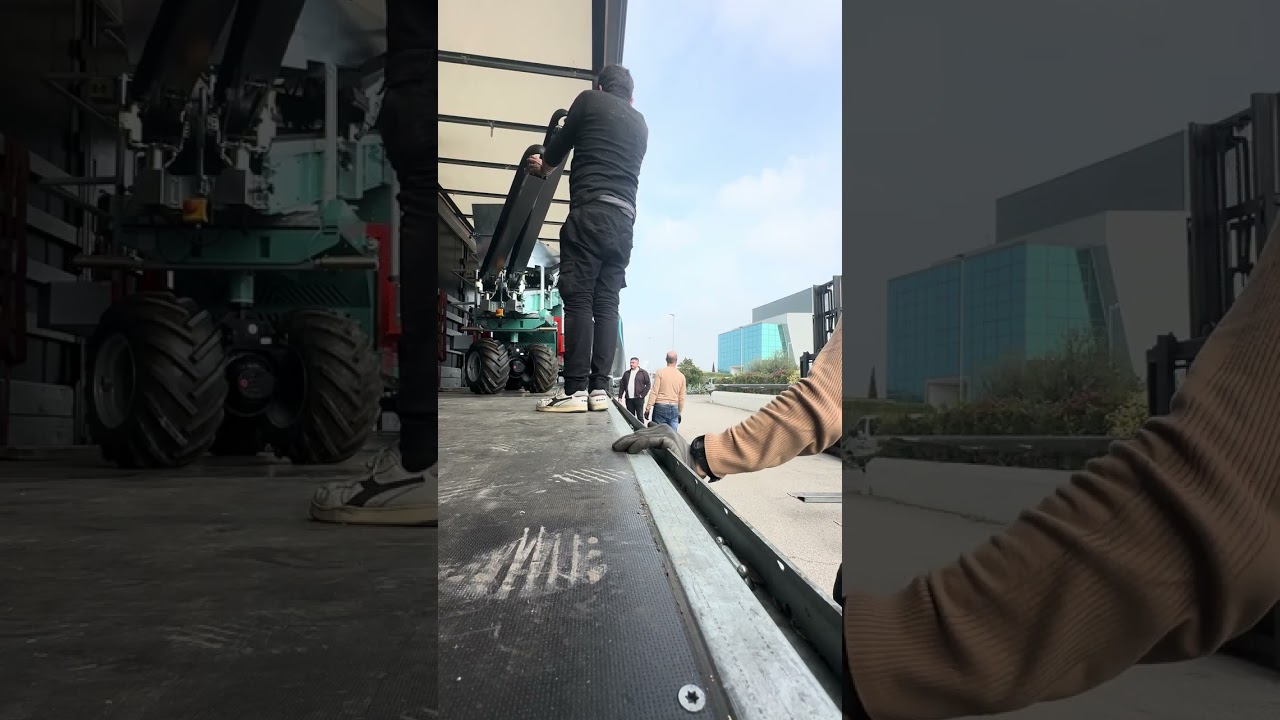 Разтоварване в Италия тип Импровизация - но когато си го можем го можем! Те амо Италия