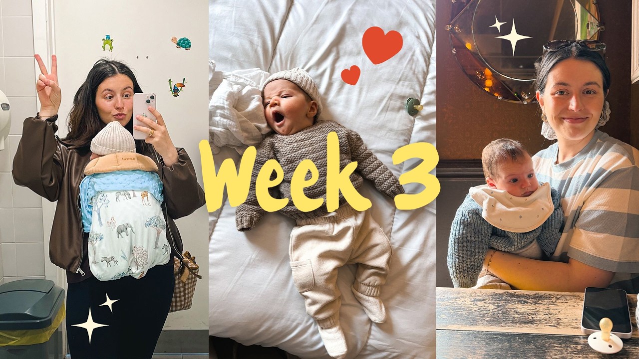 Week 3 with a newborn baby 