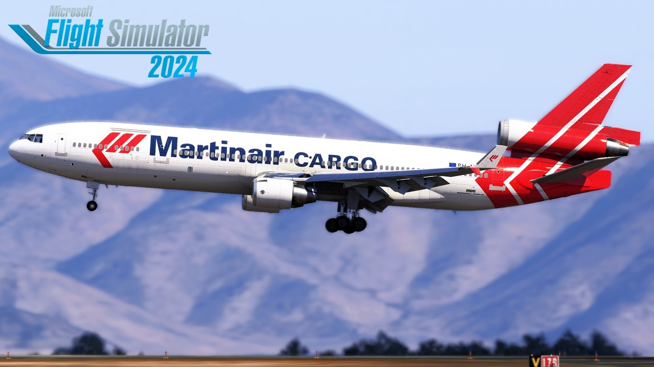MSFS 2024 | SMOOTH MD11 Landing | Miami to Santiago