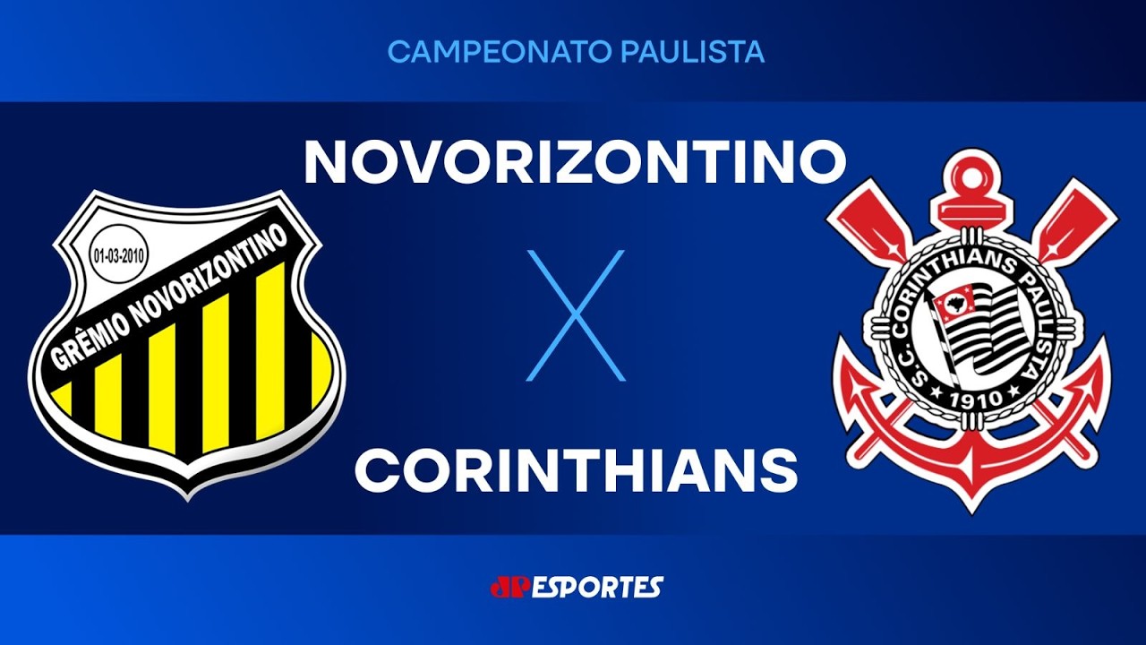 Novorizontino x Corinthians - AO VIVO - 28/02/2026 - Paulist&atilde;o