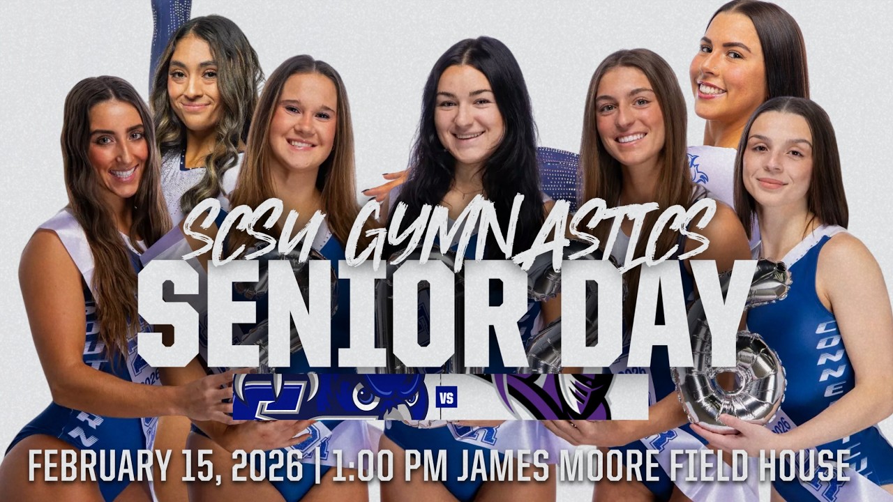 SCSU Gymnastics Senior Day vs. Bridgeport