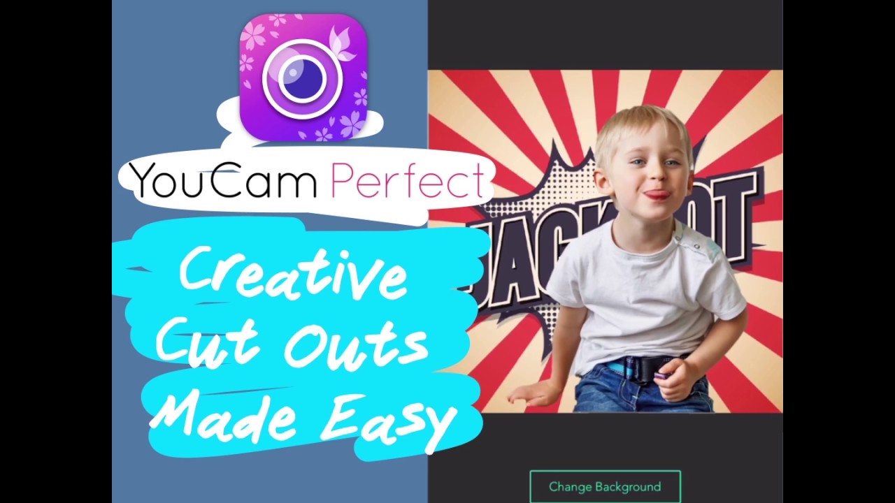 YouCam Perfect - Cutout-Funktion