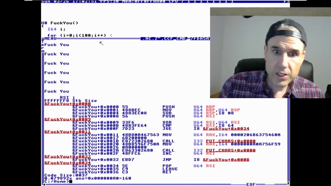 Terry Davis: literally the smartest programmer thats ever lived