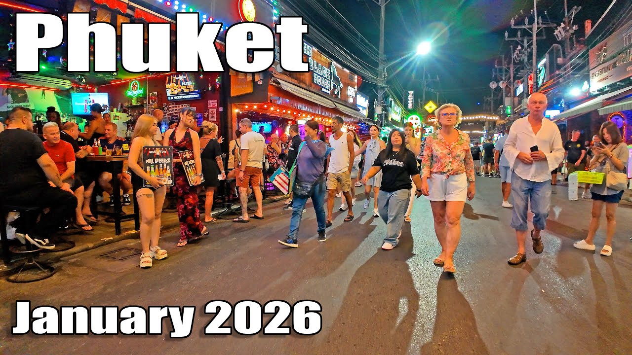 PATONG BEACH Phuket January 2026 - Bangla Road - Beach Road - How is Phuket now