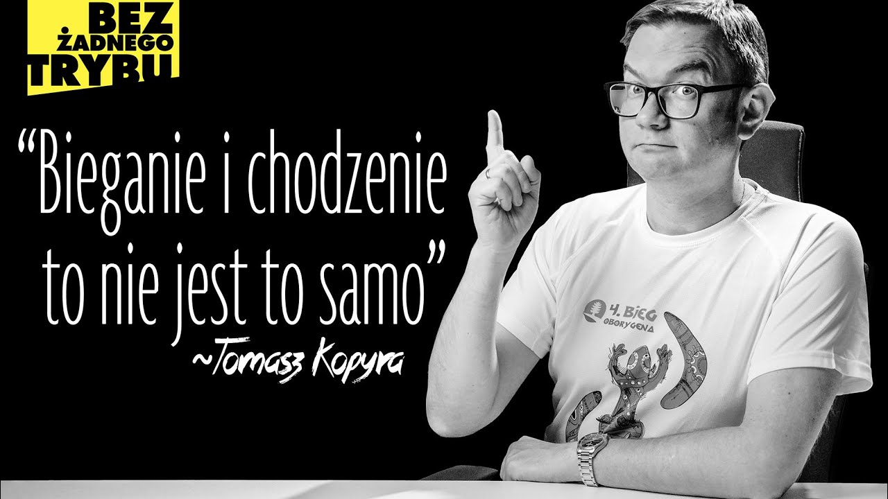Bieganie i chodzenie to nie jest to samo #kopyrbiega #bezżadnegotrybu