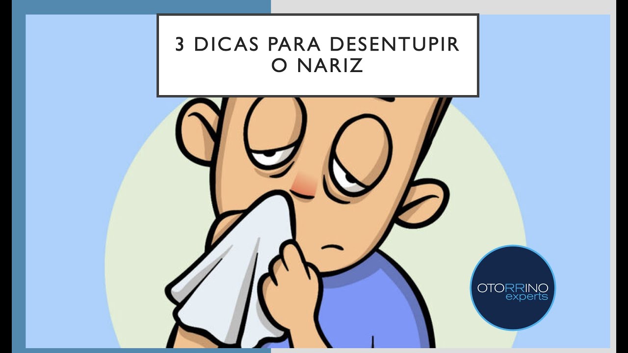 3 dicas para desentupir o nariz!