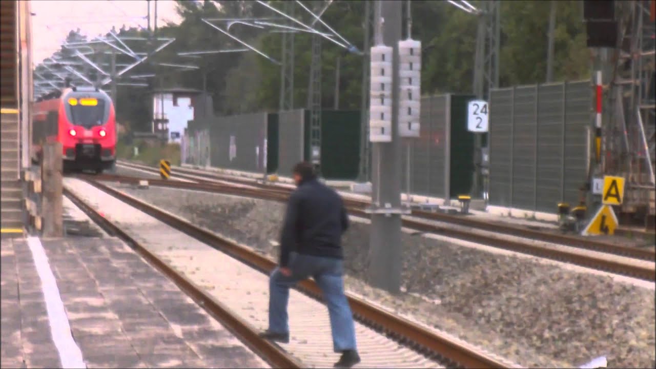 Baustelle: Bahnhof Rangsdorf (Berlin-Dresdner Bahn)