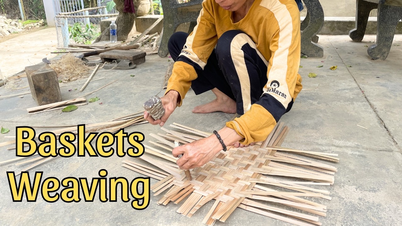Traditional Bamboo Basket Weaving | Working With Me — Soft Morning Light