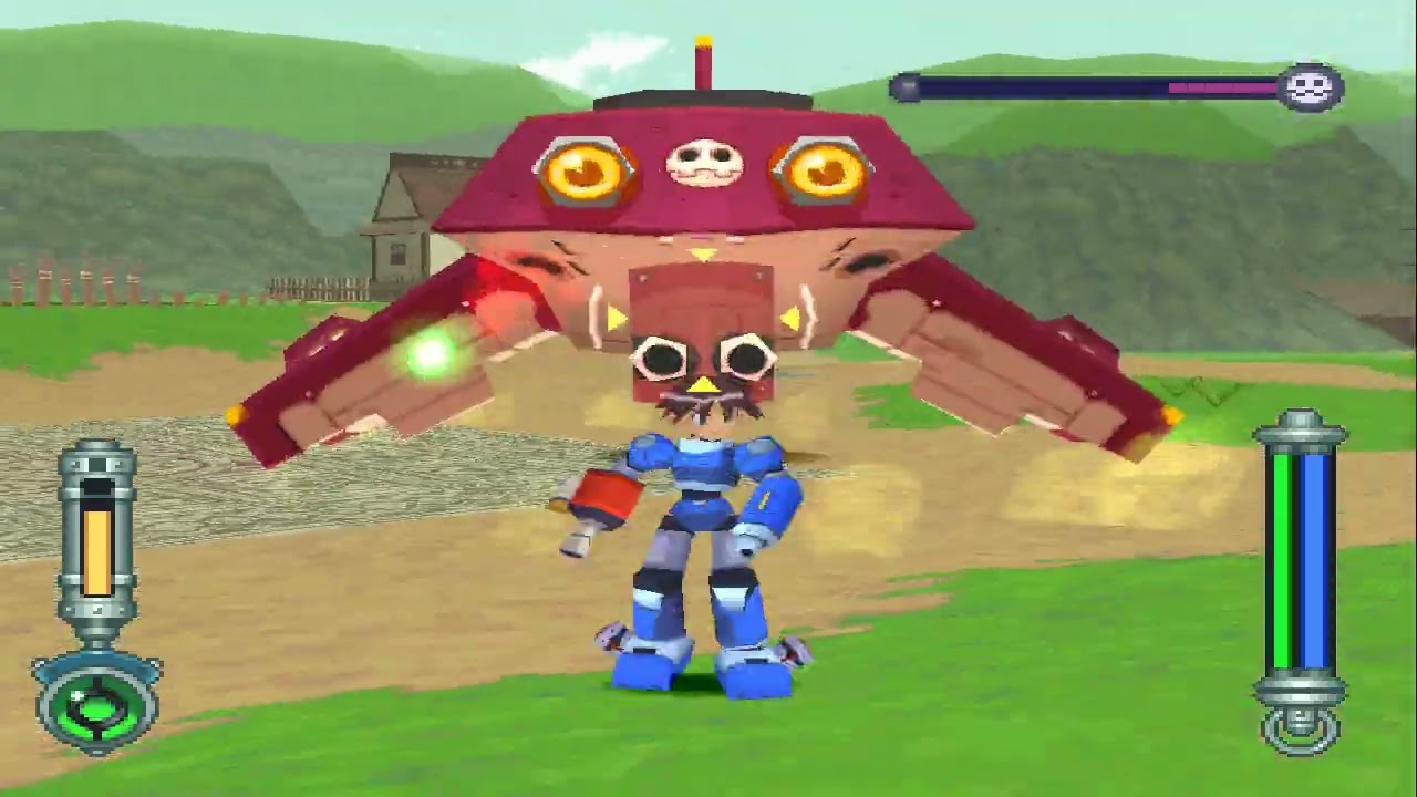 Megaman Legends 2 - Tron bonne boss fight