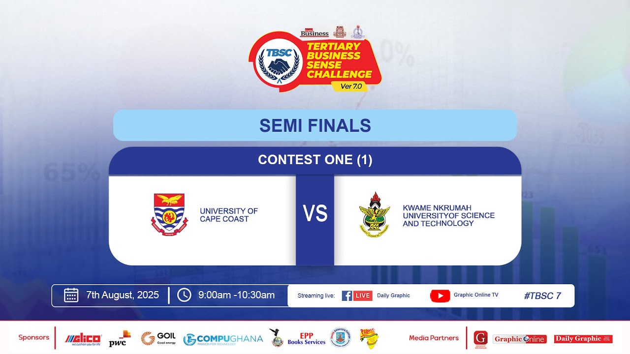 Watch Live: Tertiary Business Sense Challenge Version 7.0 - Semi-Finals (Contest 1)