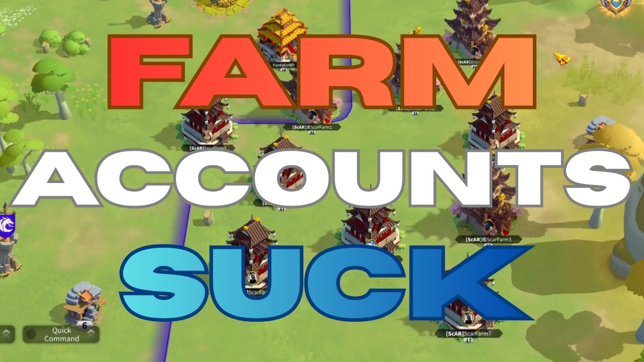 STOP Wasting Time on Your Farm Accounts | Rise of Kingdoms Farm Accounts Guide