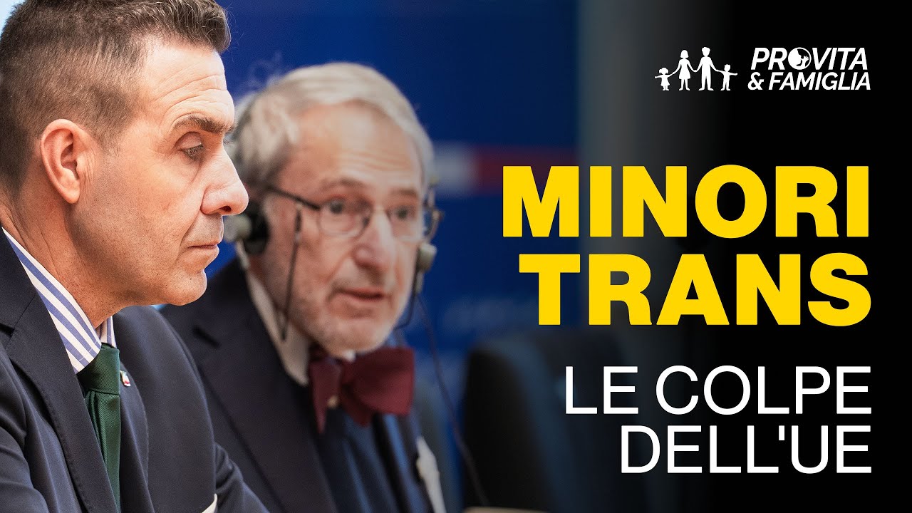 Gender e minori: le responsabilit&agrave; dell'Unione Europea. Antonio Brandi al Parlamento Europeo