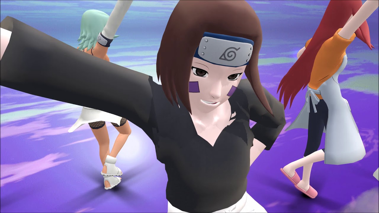 【 MMD Naruto 】 Female Jinchuuriki 『 Shake It! 』